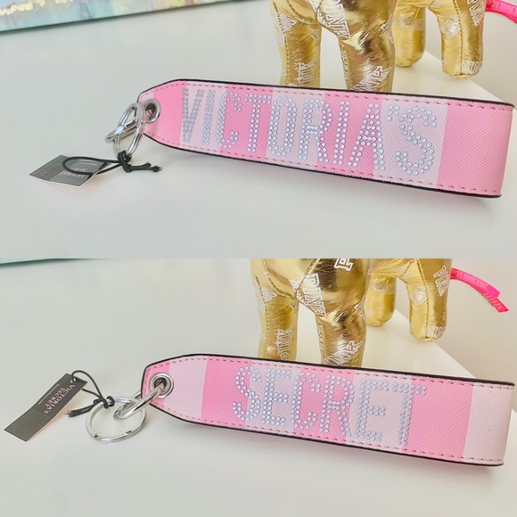 Victoria's Secret Accessories - Victoria’s Secret Signature Stripe Wristlet Strap